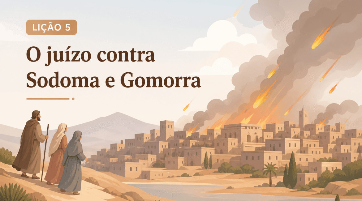 Subsidio Lição 5: O juízo contra Sodoma e Gomorra
