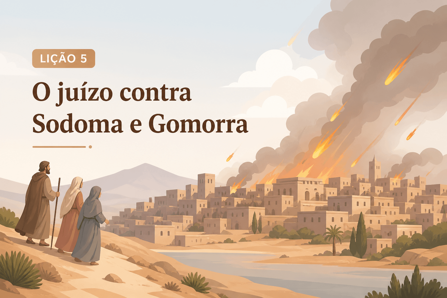 Lição 5: O juízo contra Sodoma e Gomorra