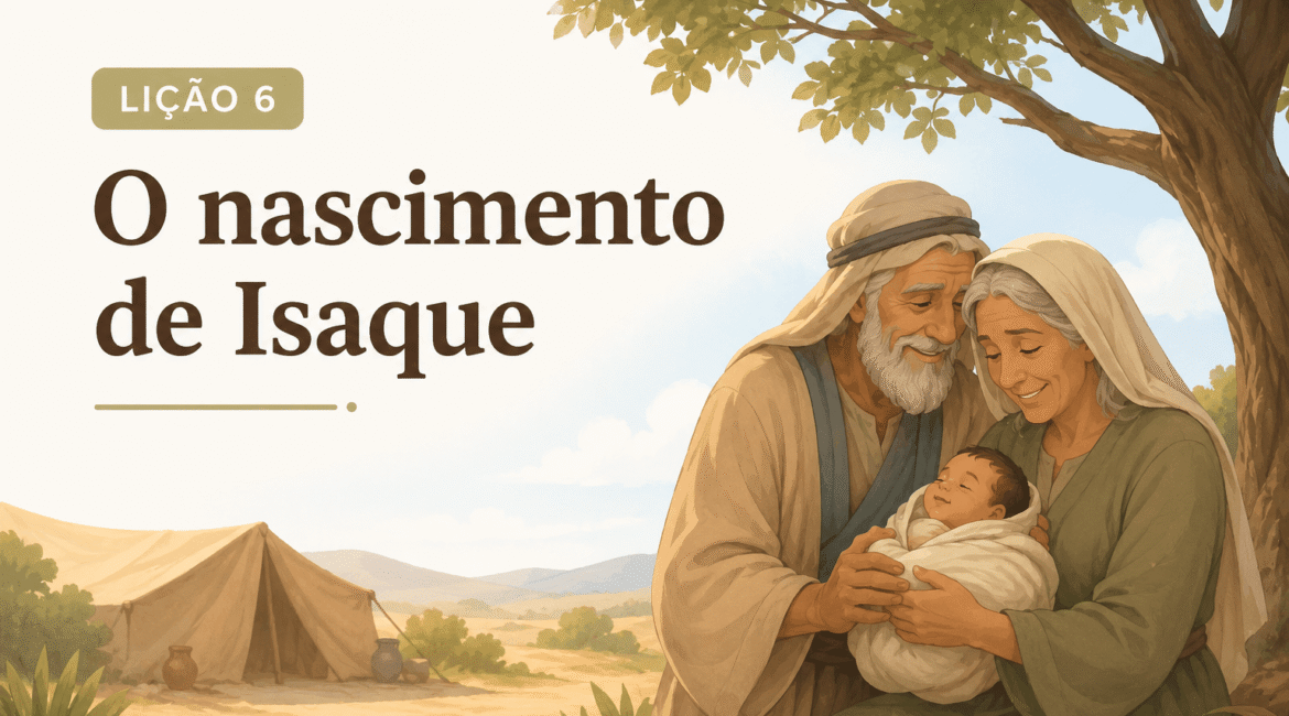 Subsidio Lição 6: O nascimento de Isaque
